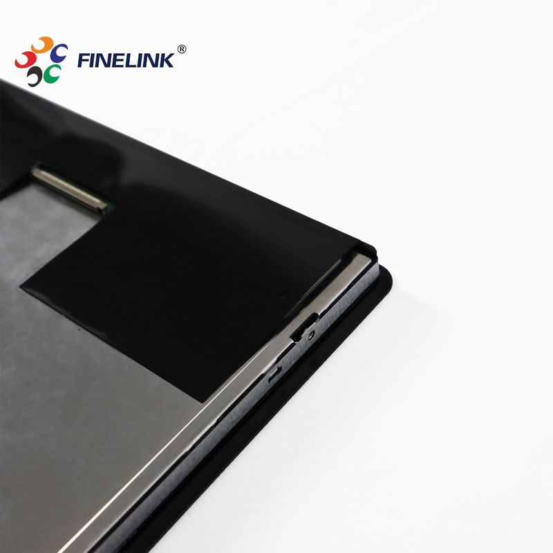 OEM Optical Bonding Display 10.1 Inch Touch Panel Plus LCM From FINELINK In Black