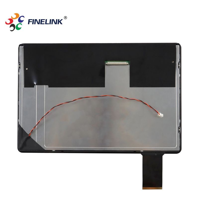 OEM Optical Bonding Display 10.1 Inch Touch Panel Plus LCM From FINELINK In Black