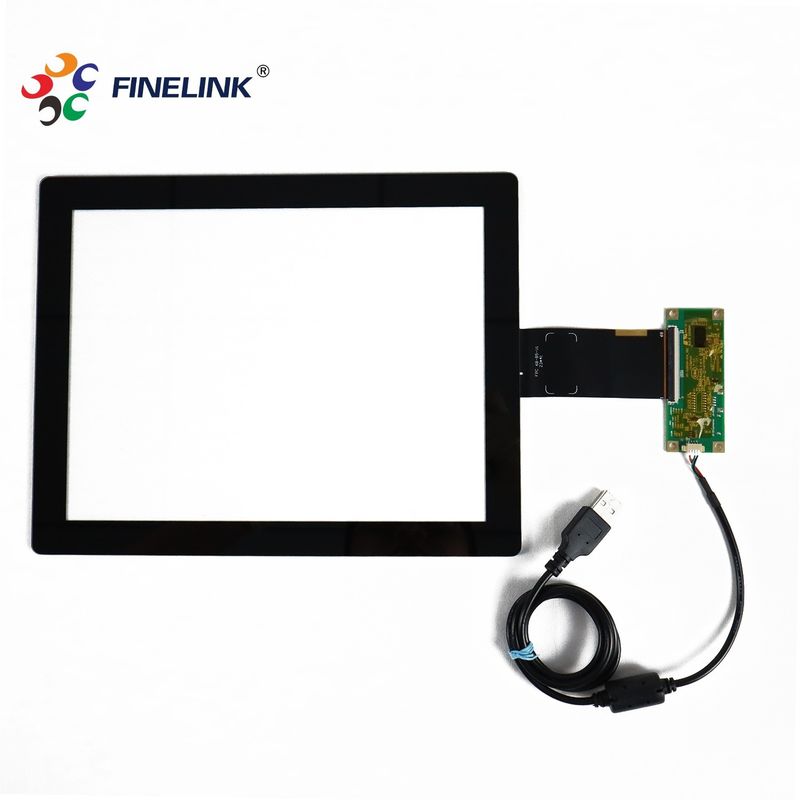 10.4 Inch Multi Touch LCD Screen Capacitive RS232 Interface Type