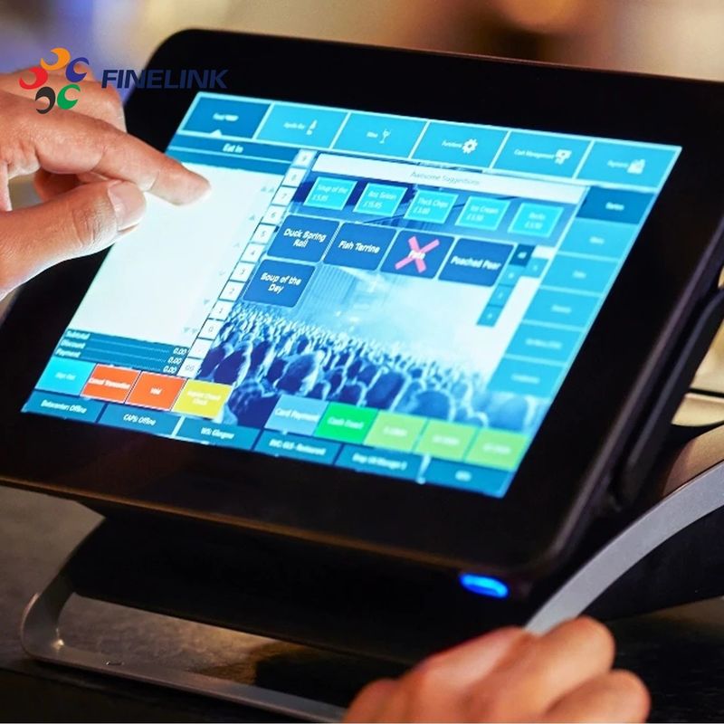 10.4 Inch Multi Touch LCD Screen Capacitive RS232 Interface Type