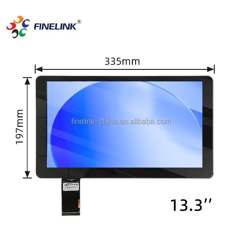 13.3 Inch HMI Capacitive Touch Screen Panel Kit with High Brightness and Flexibility