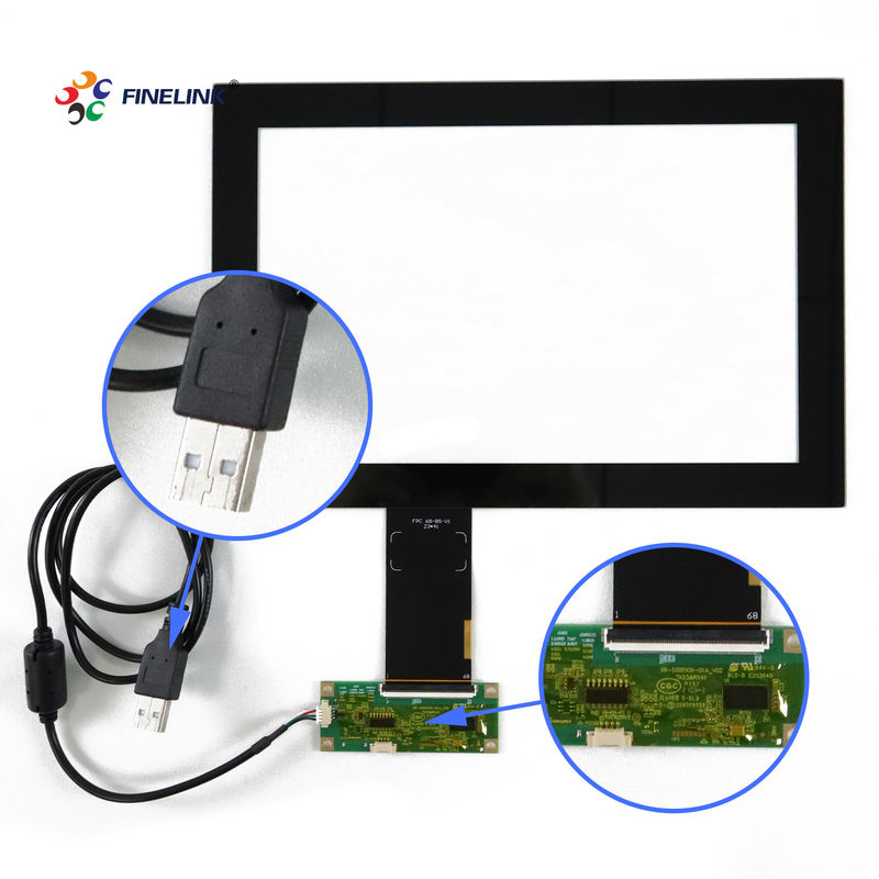 G G EETI/ILITEK 10.1 Inch Capacitive PCAP Touch Panel For Touch Monitor
