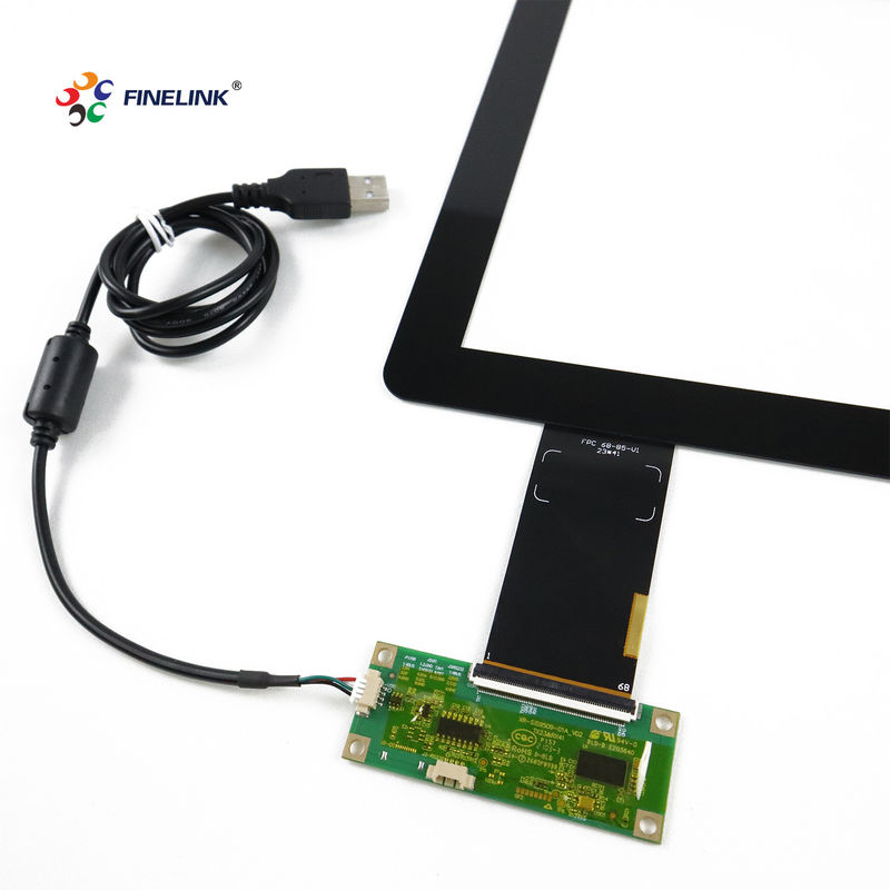 13.3 Inch G G custom capacitive touch screen For Wall Mounted Advertising Kiosk