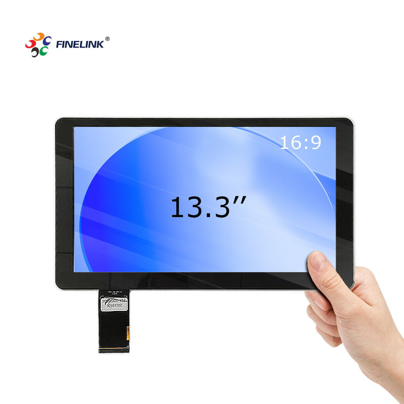RS232 Interface PCAP Touch Panel 13.3 Inch G G For POS Monitor