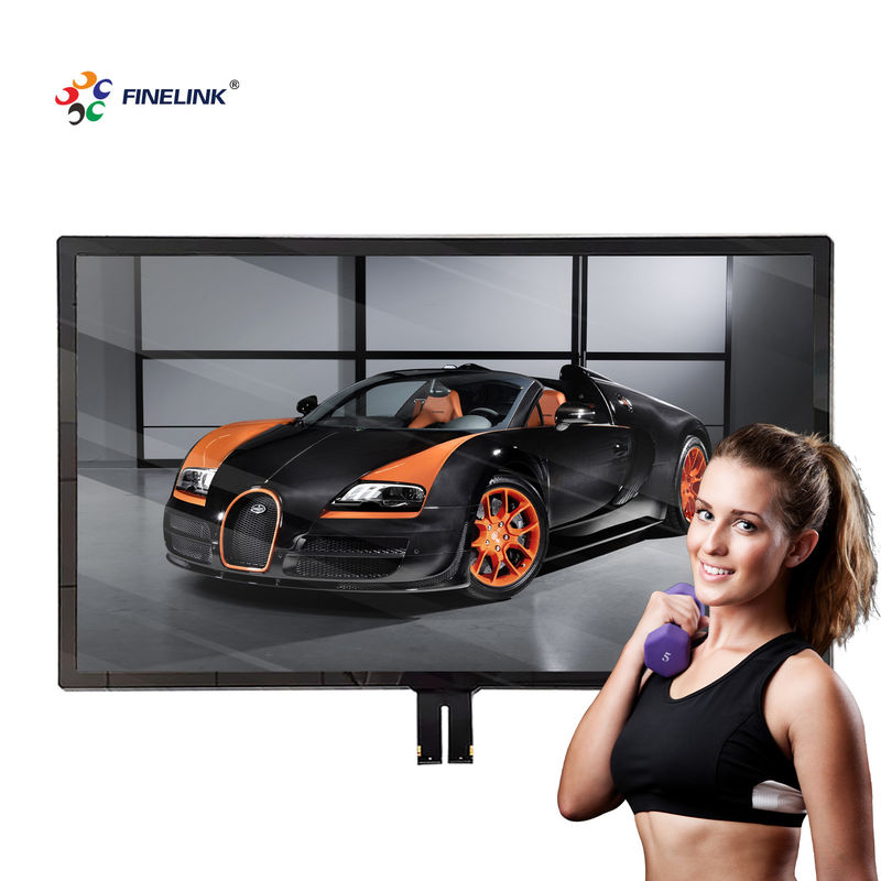 FINELINK OEM 55 Inch Waterproof Multi Touch Screen Panel With USB/I2C/Serial Port Interface