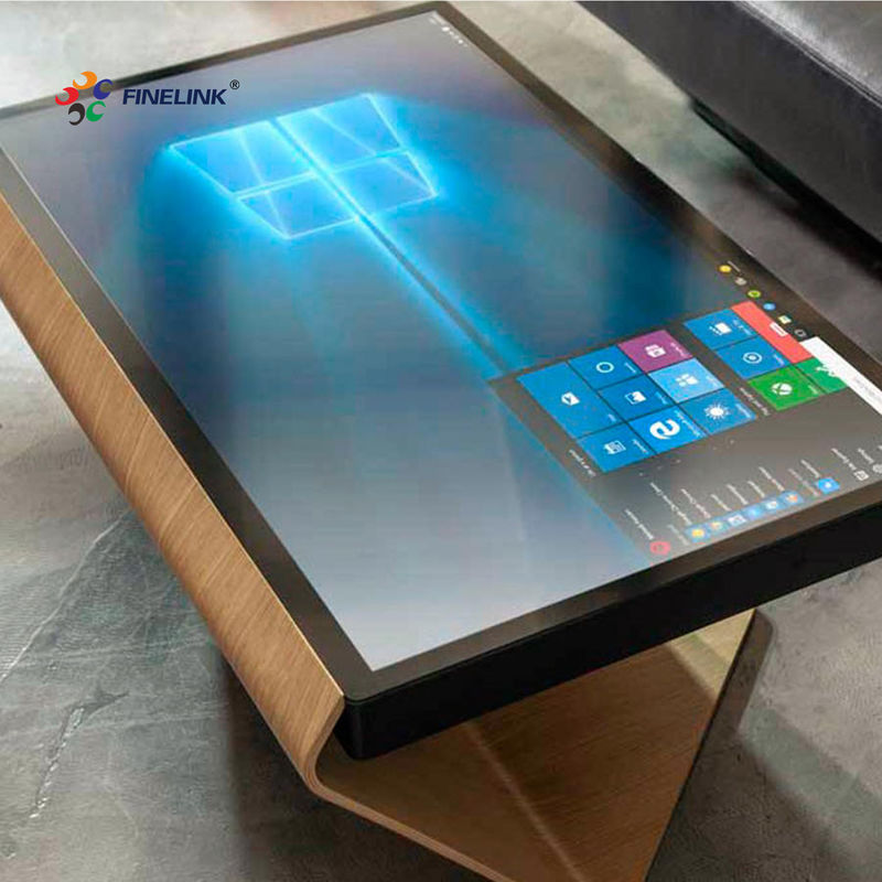 FINELINK OEM 32 43 49 55 65 75 86 Inch Custom Touch Multi-touch USB/I2C/RS232 Interface Large Touch Panel Capacitive