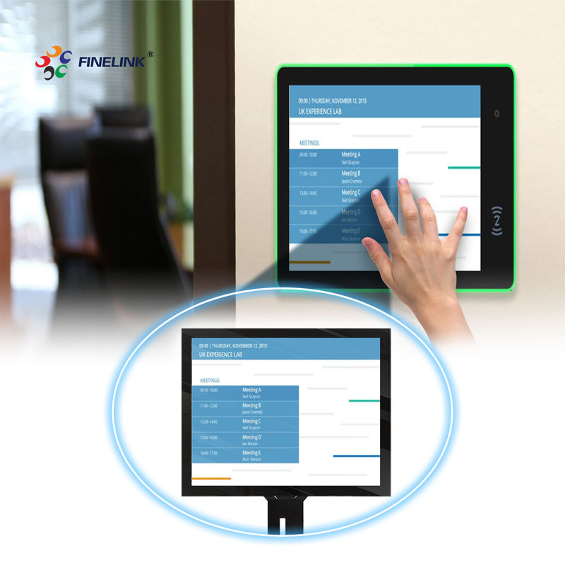 17 Inch G G Capacitive PCAP Touch Panel for Bank Terminal USB/I2C/Serial Port Interface