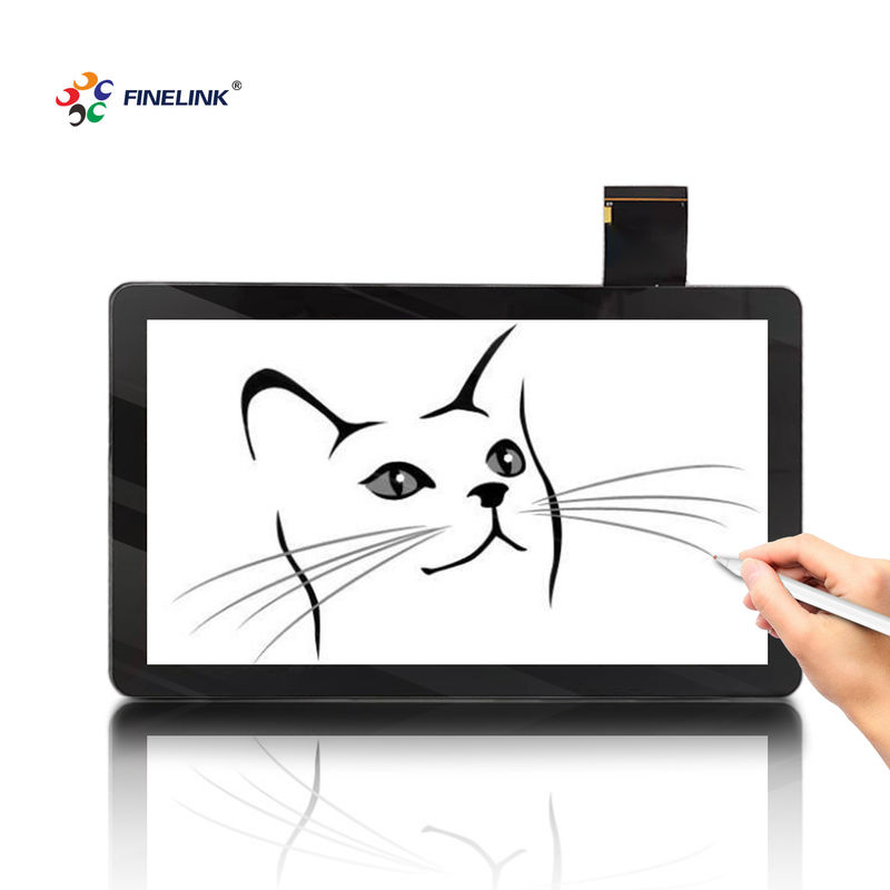 Linux Open Frame Touch Display 15.6 Inch Multi Drive IC LCD Touch Panel Monitor