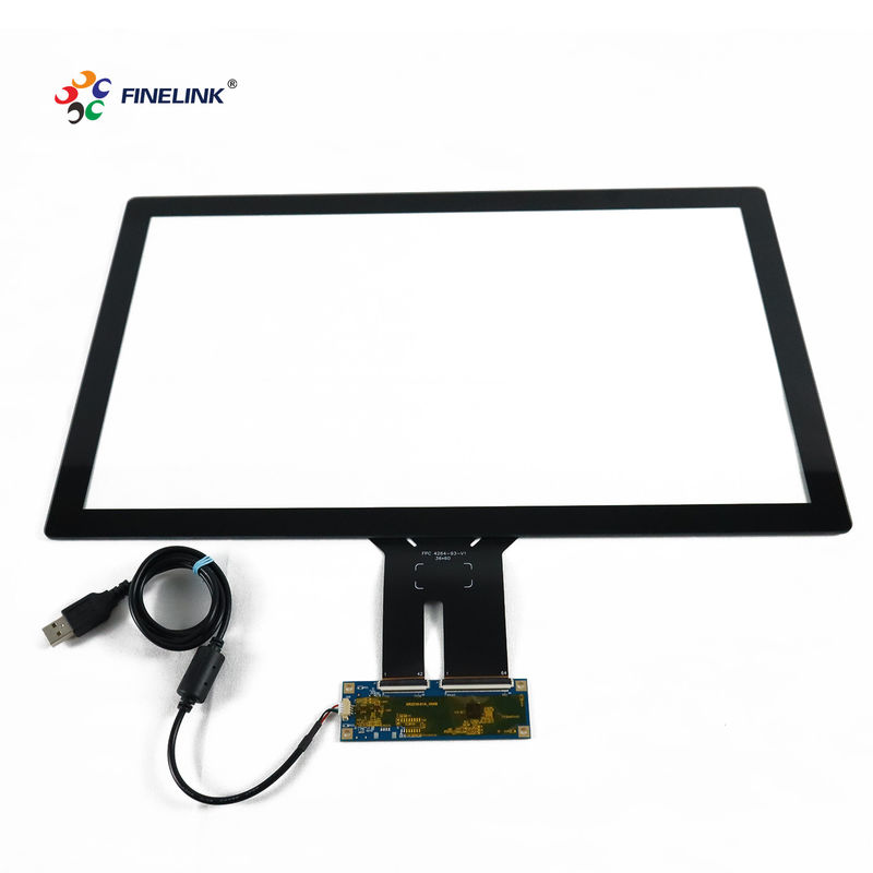 Customized 18.5 inch EETI Multi Touch PCAP Waterproof Monitor with 10-Point Touchpoints