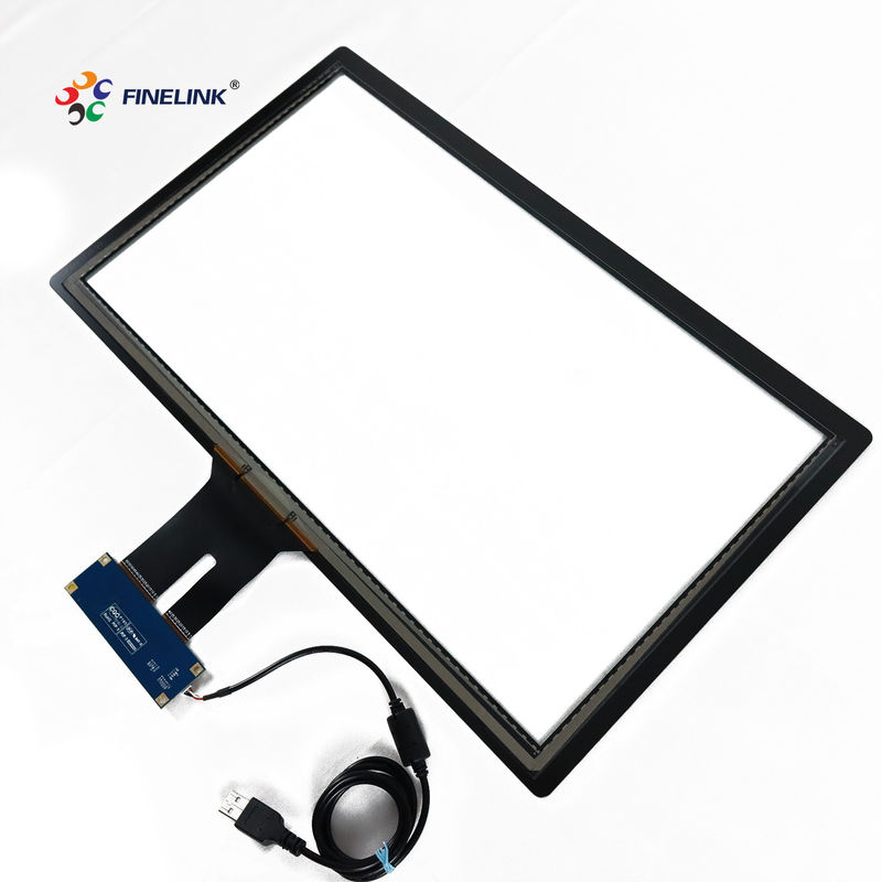 Customized 18.5 inch EETI Multi Touch PCAP Waterproof Monitor with 10-Point Touchpoints