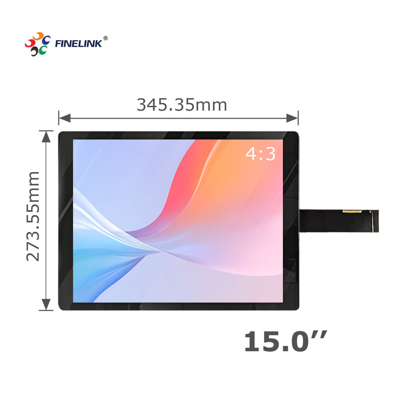 Custom 14 15 17 Inch Waterproof Lcd Touch Screen Panel with EETI/ILITEK/SIS Touch Solution
