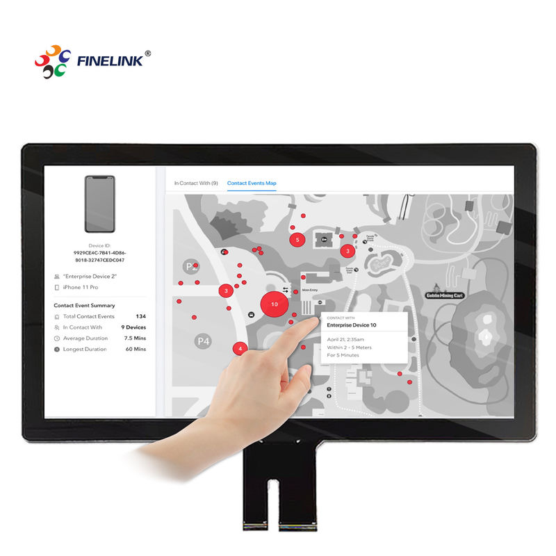 EETI/ILITEK/SIS Drive IC 18.5 Inch Touchscreen Panel Kits for Industrial Automation