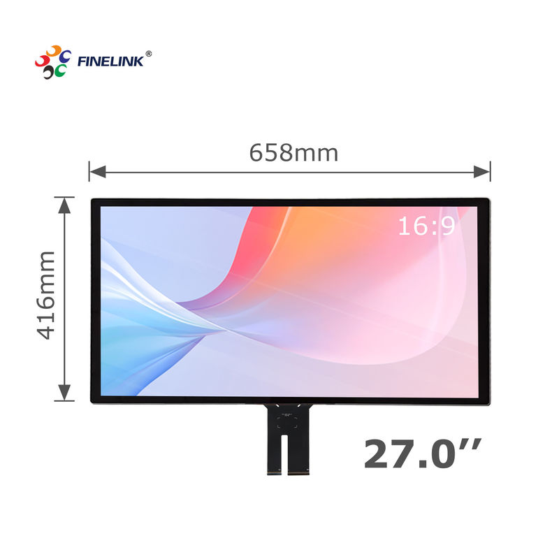 27 Inch Multi Point Touch Screen Overlay Kit for Customized Projected Hmi Lcd Usb Pcap