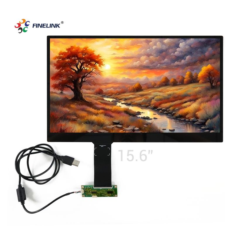 15.6 inch Multifunctional Glass Capacitive Touch Screen Panel with Length of 383.91mm