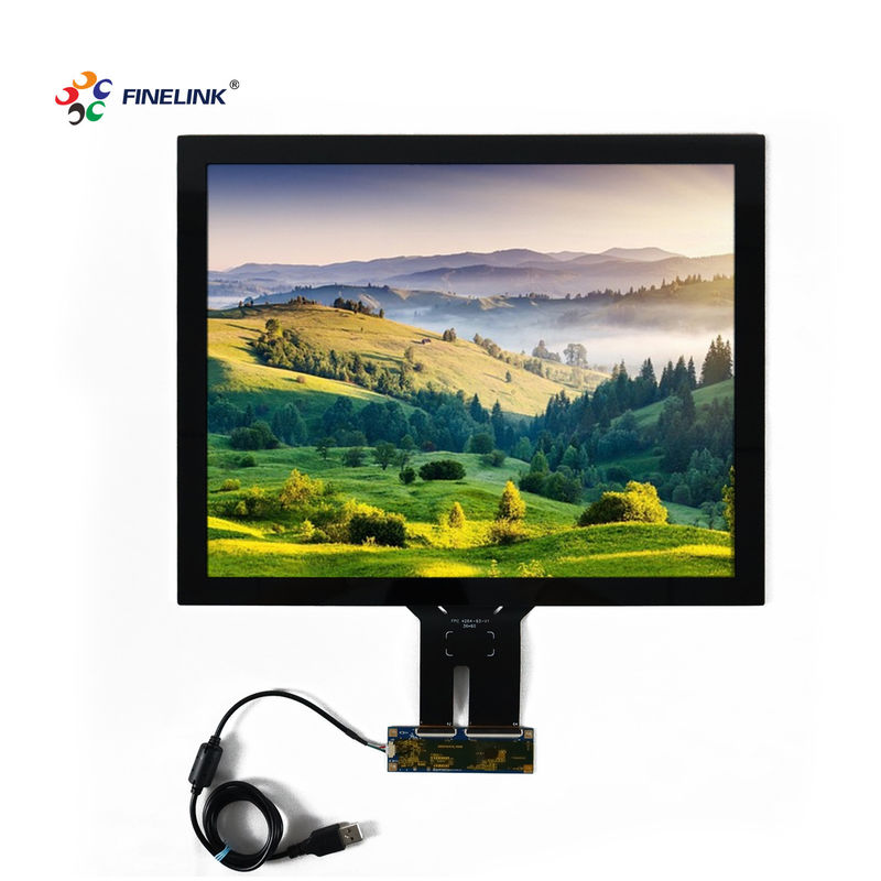 17-Inch Capacitive Touch Screen for Commercial Monitors USB/I2C/Serial Port Interface