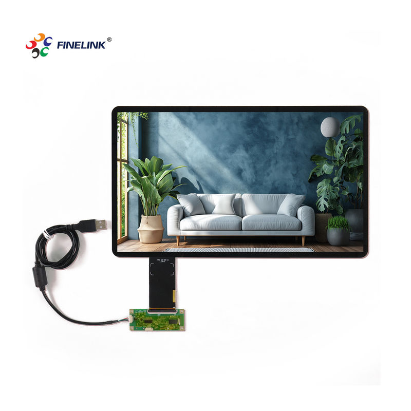 13.3 Inch PCAP Touch Screen Glass Glass FPC IC Structure For Office Displays