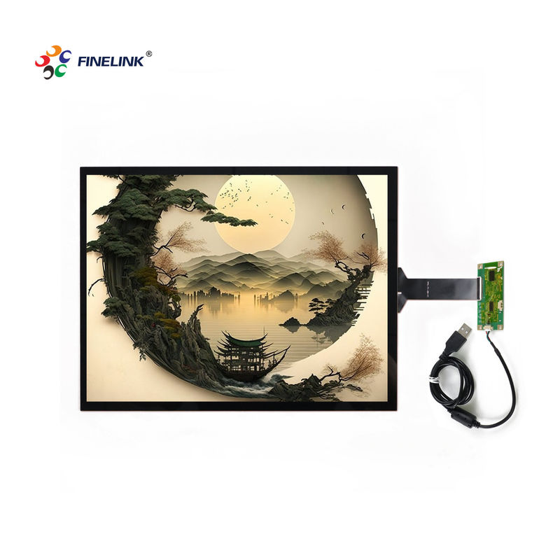 IP65 Multi Touch Capacitive Touchscreen 15 Inch For Retail Applications SIS Drive IC