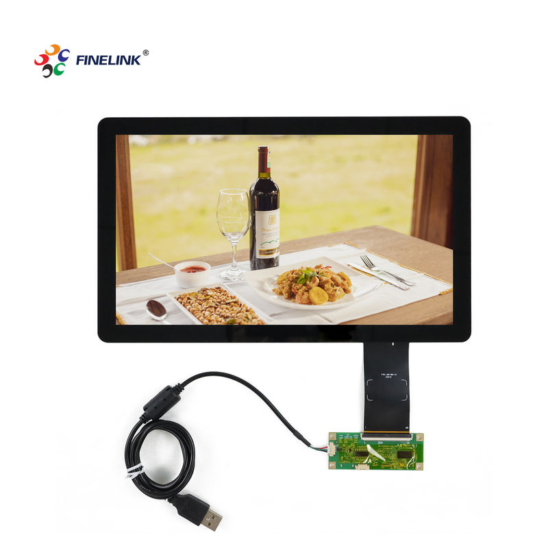 11.6'' Precision 257x146mm Capacitive Touch Display Panel With 7H Hardness R10 Corner -20.C To 70.C Temp