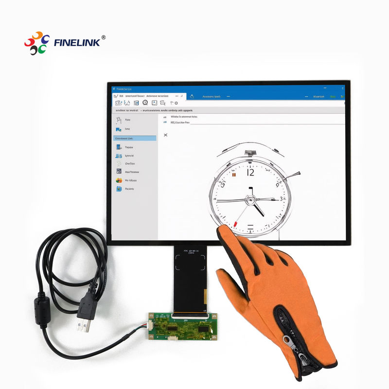 15.6 Inch Multifunctional Touch Panel For POS Monitor Capacitive Touch Screen